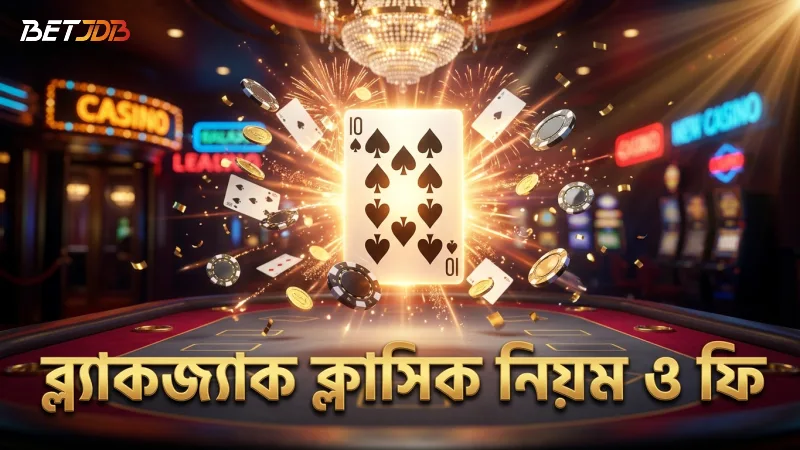 ব্ল্যাকজ্যাক ক্লাসিকের নিয়ম ও ফি বোঝা খেলায় দক্ষতার প্রথম ধাপ