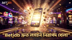 দ্রুত লগইন ও মোবাইল প্লে সুবিধায় Betjdb নিরাপদ
