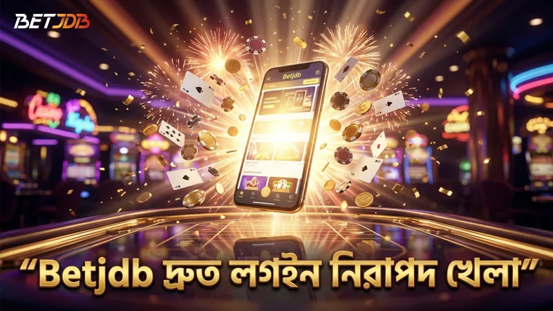 দ্রুত লগইন ও মোবাইল প্লে সুবিধায় Betjdb নিরাপদ