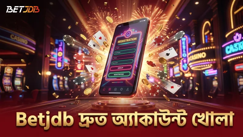 Betjdb ক্যাসিনোতে দ্রুত অ্যাকাউন্ট খোলার ধাপগুলো অনুসরণ করুন